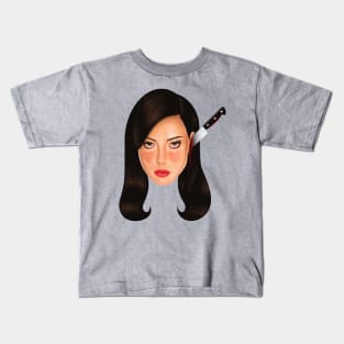 Aubrey Plaza Horror Film Kids T-Shirt